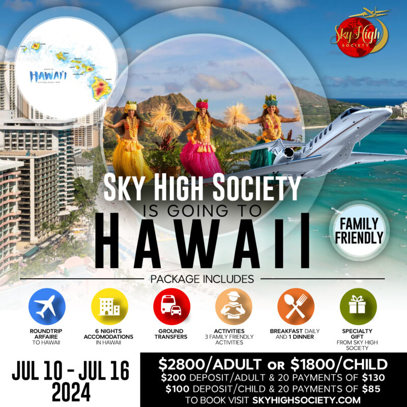 Hawaii 2024 Sky High Society