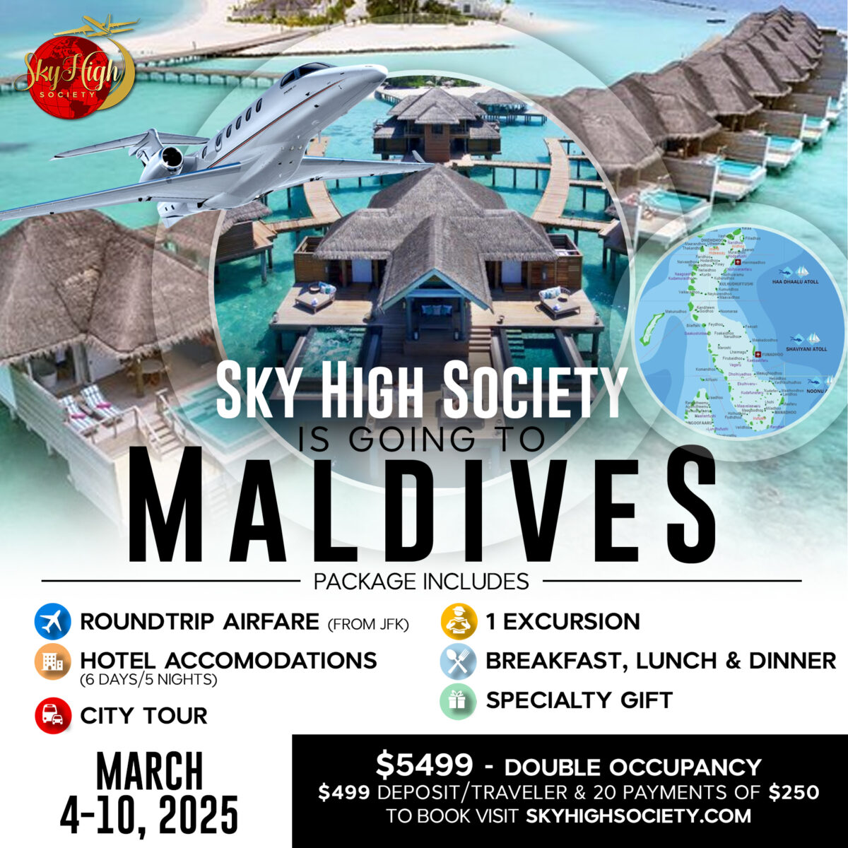 Maldives 2025 – Sky High Society