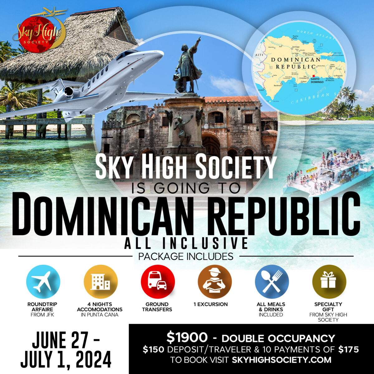 Dominican Republic 2024 Sky High Society
