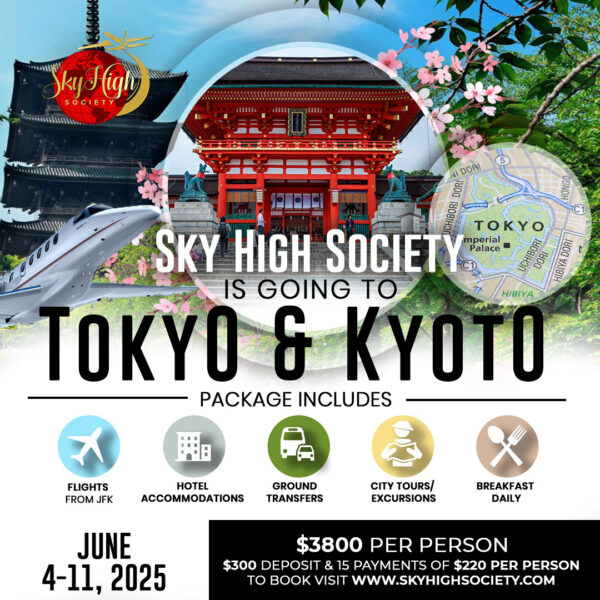 Tokyo & Kyoto 2025 Sky High Society