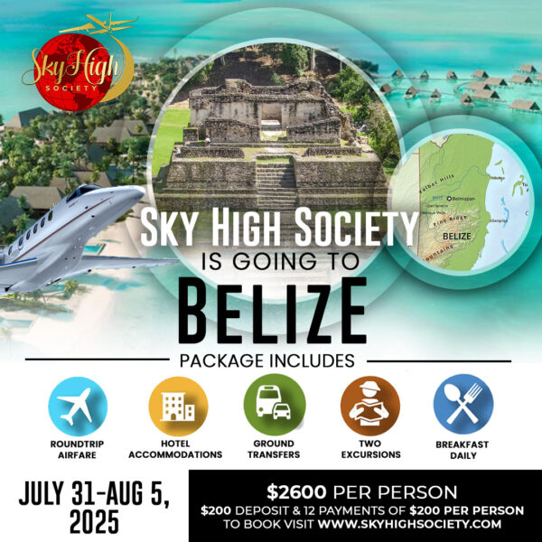 Belize 2025 Sky High Society